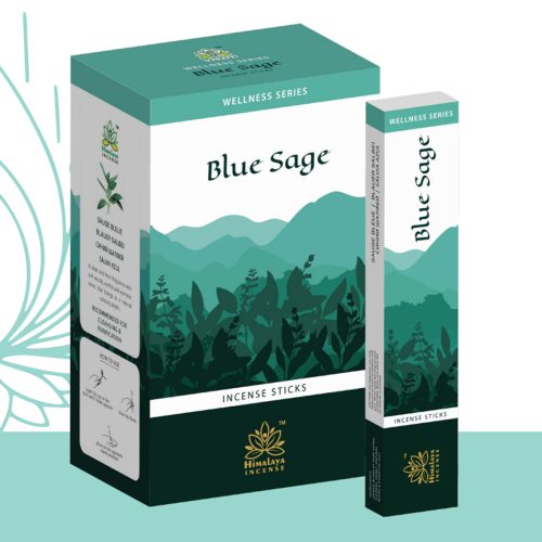 Encens Himalaya Bien-être sauge bleue
