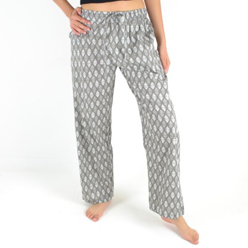 Pantalon imprimé Voile de coton