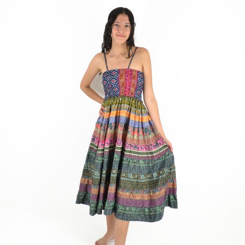 Robe/Jupe longue patchwork