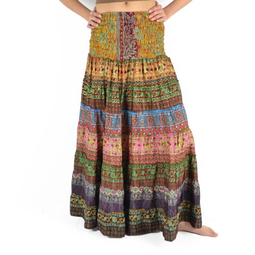 Robe/Jupe longue patchwork