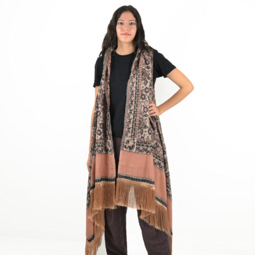 Poncho Acrylique