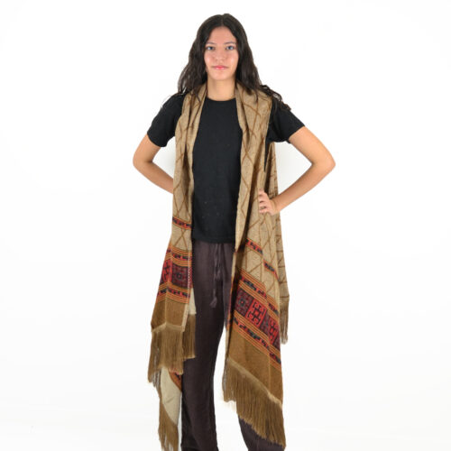 Poncho Acrylique