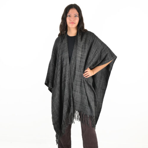 Poncho Uni Acrylique