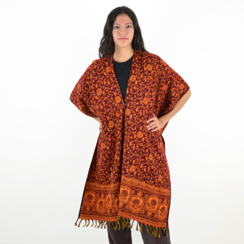 Poncho Acrylique