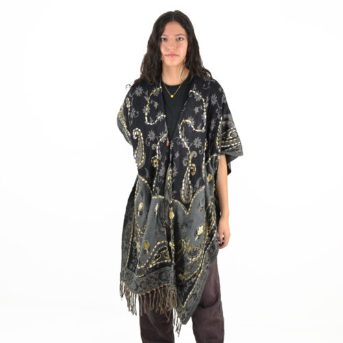 Poncho Acrylique