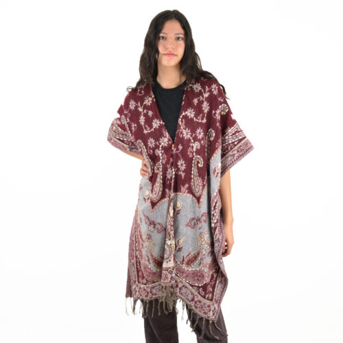 Poncho Acrylique