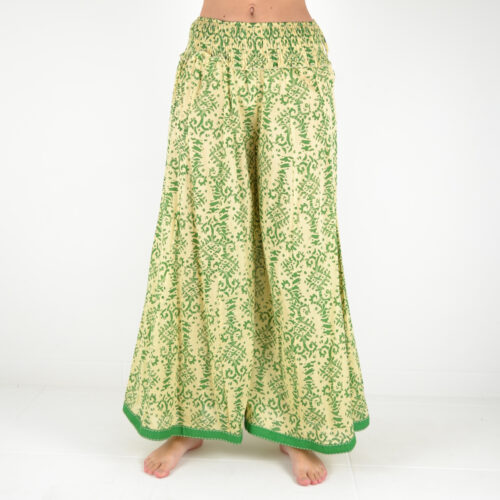 Pantalon imprimé Coton