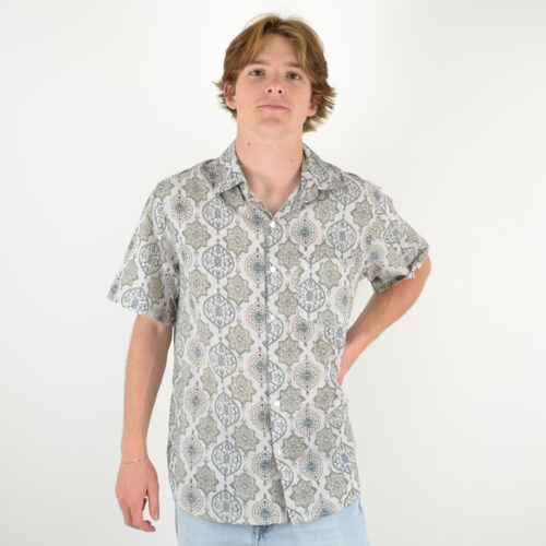 Chemise imprimée manche courte