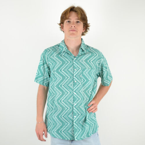 Chemise imprimée manche courte