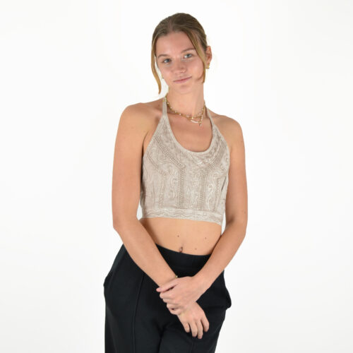 Crop-Top Viscose