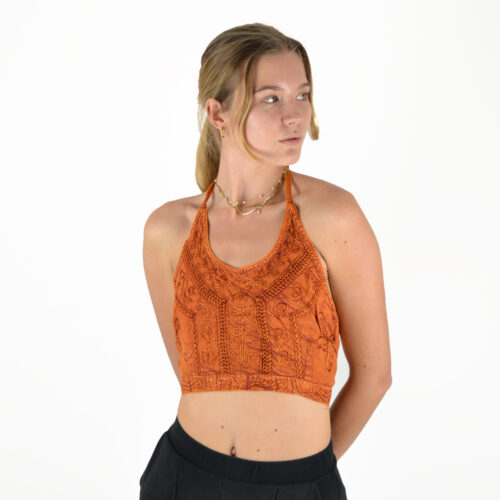 Crop-Top Viscose