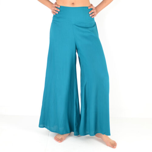 Pantalon uni Rayonne