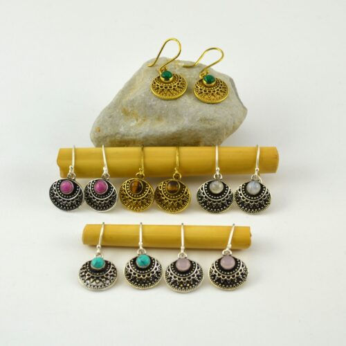 Boucles d'Oreilles en Laiton.