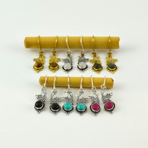 Boucles d'Oreilles en Laiton.